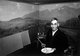 USA / Japan: C.T. Hibino, artist. Manzanar Japanese American Internment Camp, Ansel Adams, 1943